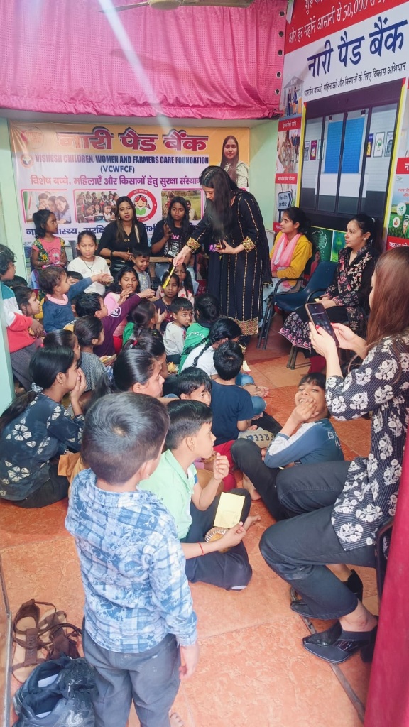 Nari Pad Bank health and hygiene distribution