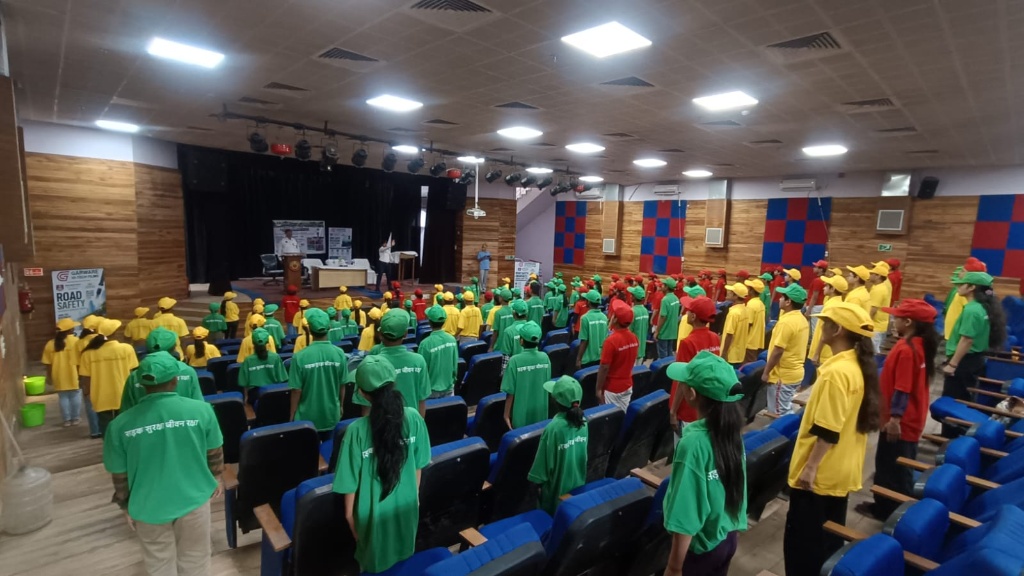 Road Safety Awareness in Auditorium